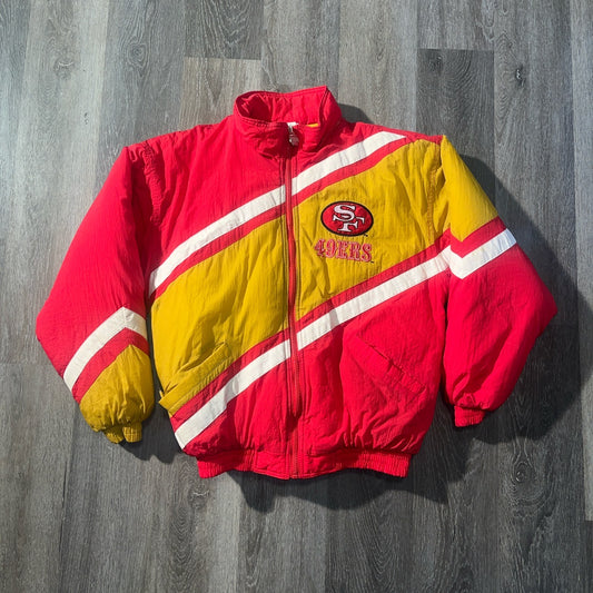 Vintage San Francisco 49ers NFL Puffer Jacket
