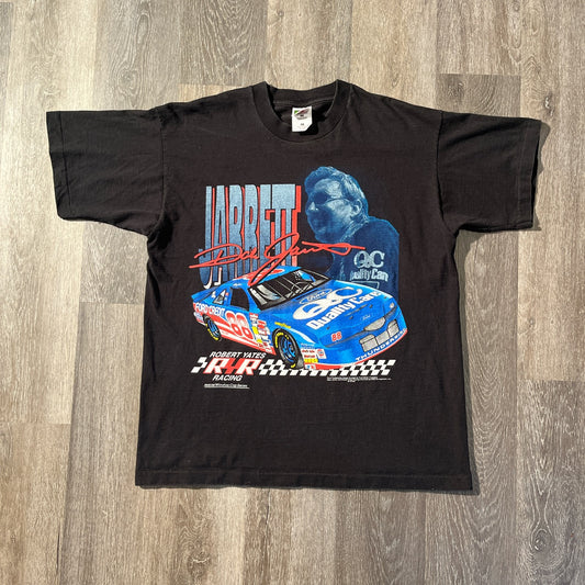 Vintage Dale Jarrett Quality Care Ford Nascar Winston Cup Series Racing Tee