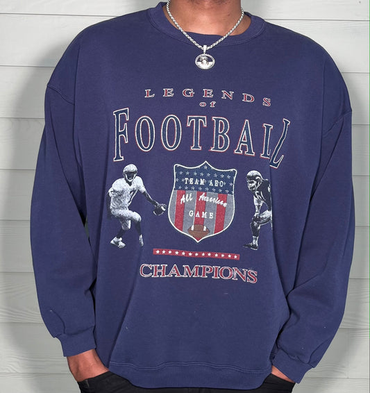 Vintage Legends of Football Champions Sweatshirt