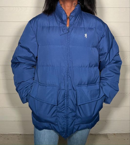 Browning Blue Puffer Jacket